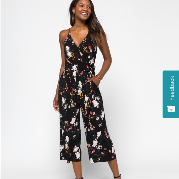 Kaileigh Pants - NWT KAILEIGH Rica Knit Crop Jumpsuit